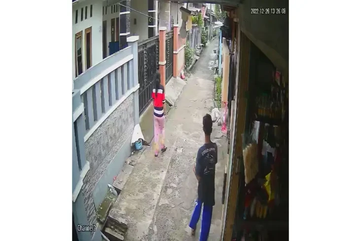 Terekam CCTV, Mantan...