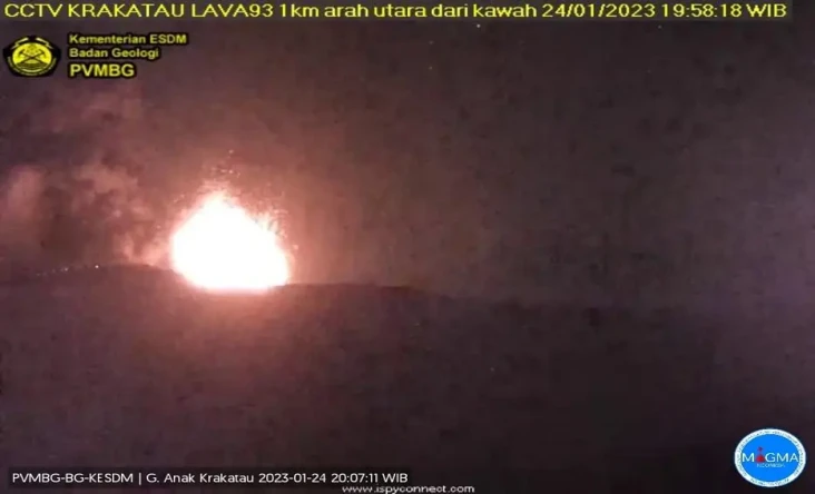 Kembali Erupsi, Gunung...