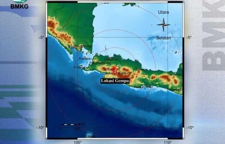 Gempa M4,3 di Cianjur...