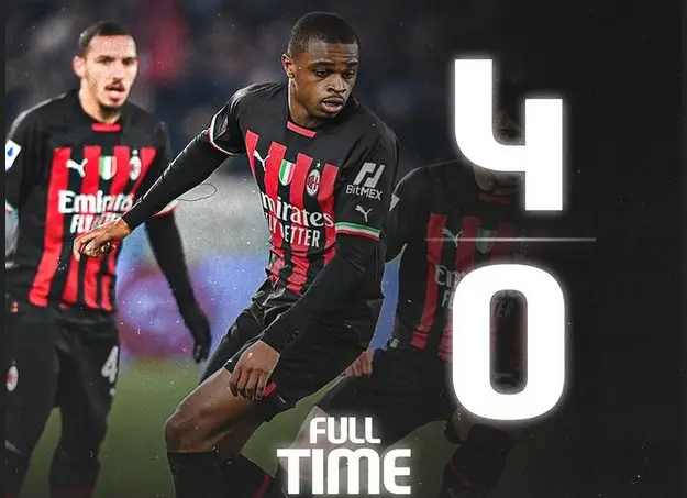 AC Milan Dilumat Lazio,...