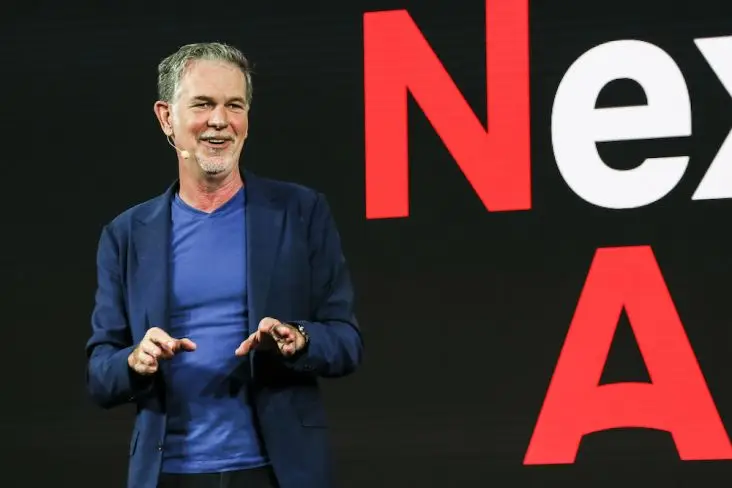 Profil Reed Hastings,...