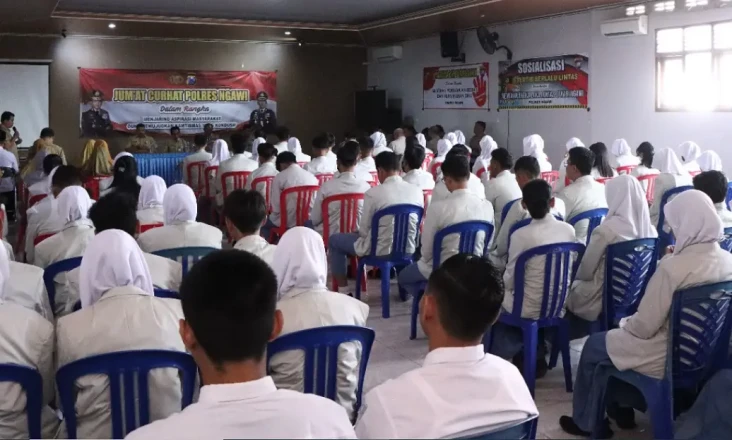 Jumat Curhat, Kapolres...