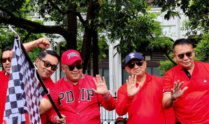 Hadiri Acara HUT PDIP,...