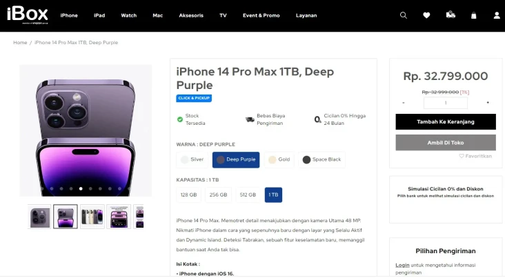 Perbandingan Harga iPhone...