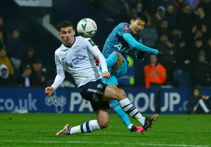 Hasil Preston vs Tottenham...