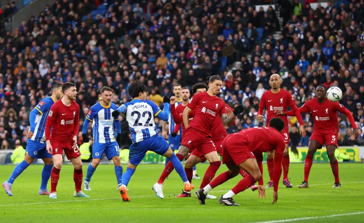 Hasil Piala FA Brighton...