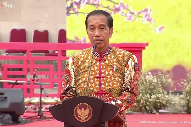 Di Perayaan Imlek Nasional...
