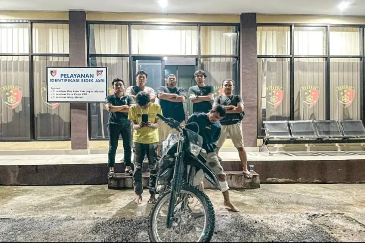 Curi Motor, 2 Pemuda...