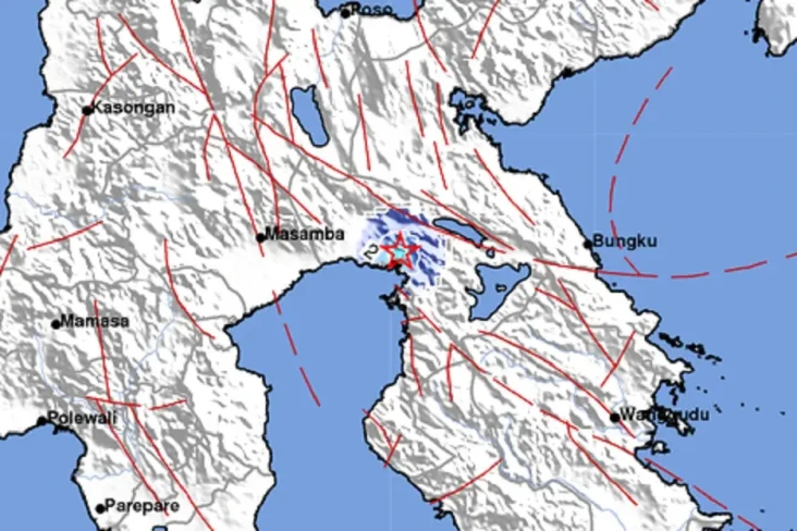 Gempa di Darat Guncang...