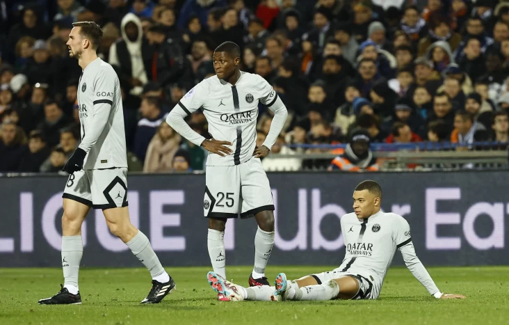 PSG Cemas Kylian Mbappe...