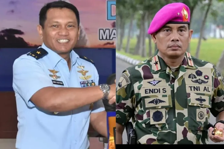 Mutasi TNI: Marsda Andi...