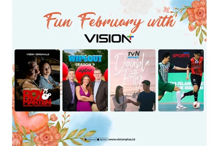Intip Konten Vision+...
