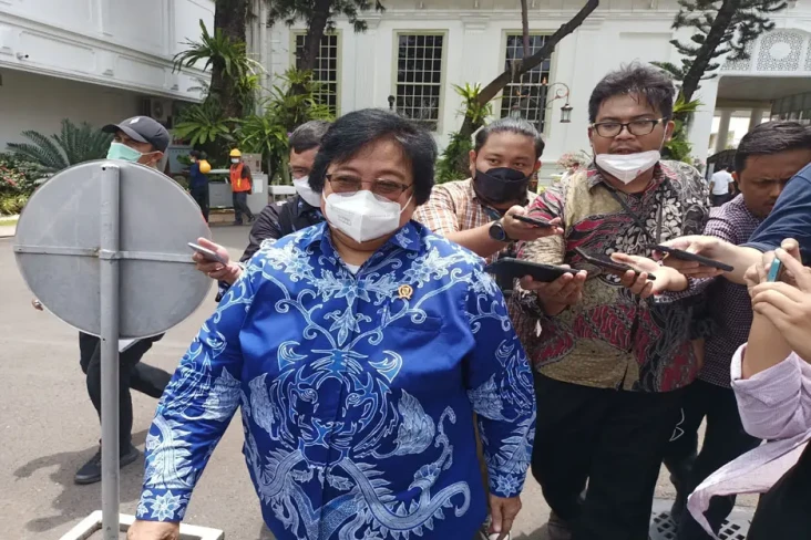 Menteri LHK Siti Nurbaya...