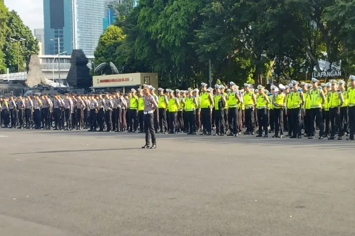 Polda Metro Jaya Gelar...