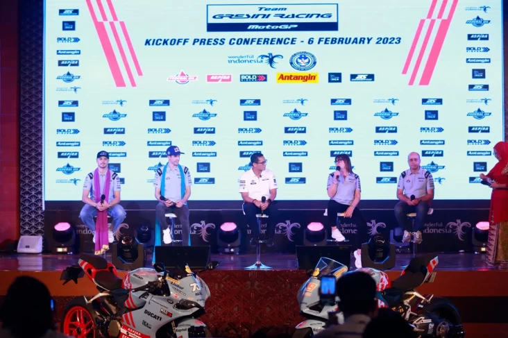 Semangat Tim Gresini...
