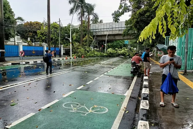 Diterpa Hujan dan Angin...