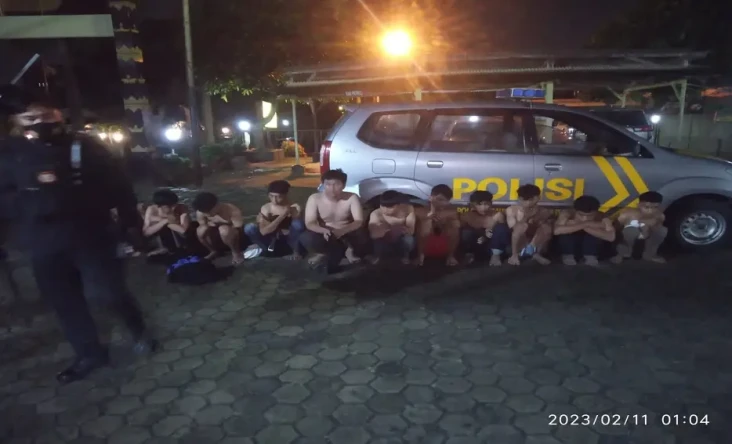 Hendak Tawuran, Belasan...