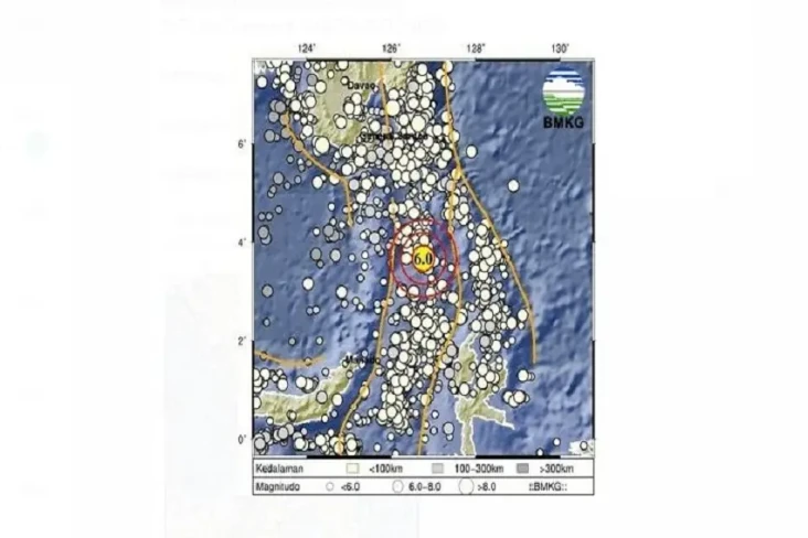 Gempa Magnitudo 6,0...