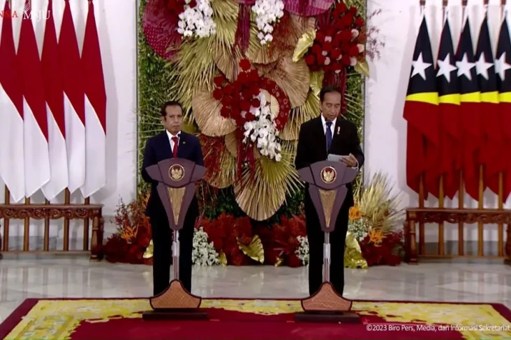Jokowi Bertemu PM Timor...