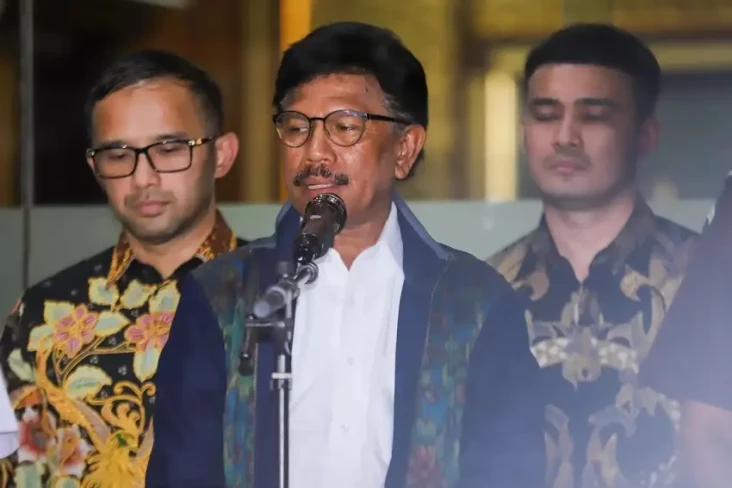 Menkominfo Johnny G...