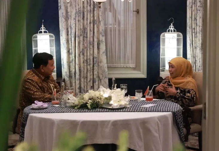 Prabowo dan Khofifah...