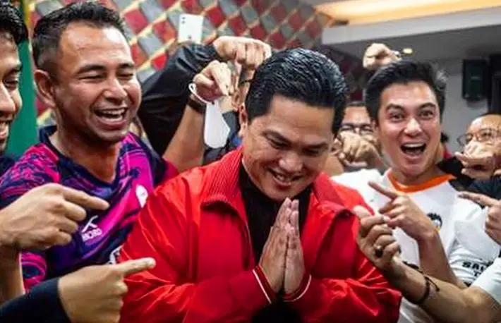Erick Thohir Unggul...