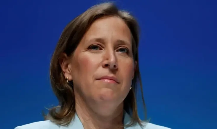 CEO YouTube Susan Wojcicki...