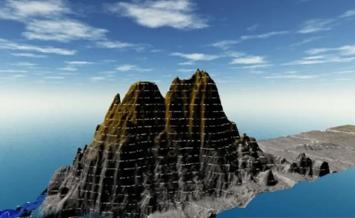 Heboh! Gunung Api Baru...