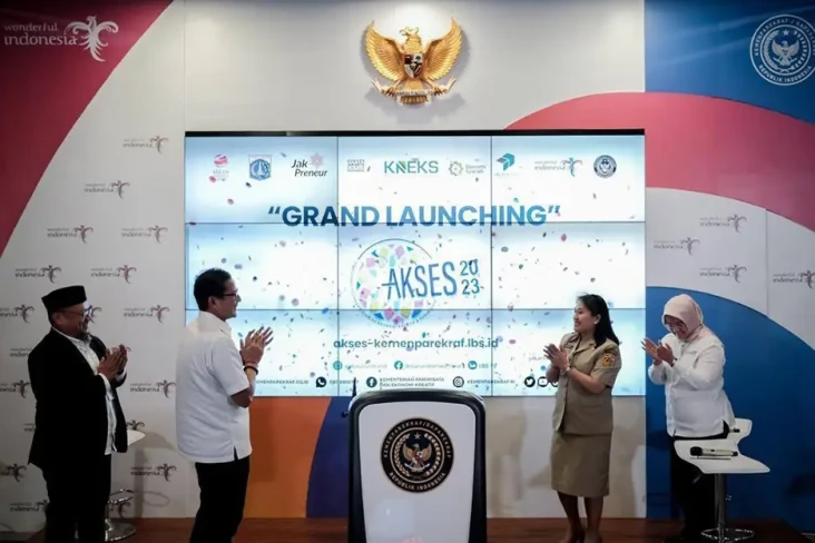 Resmikan AKSES 2023,...