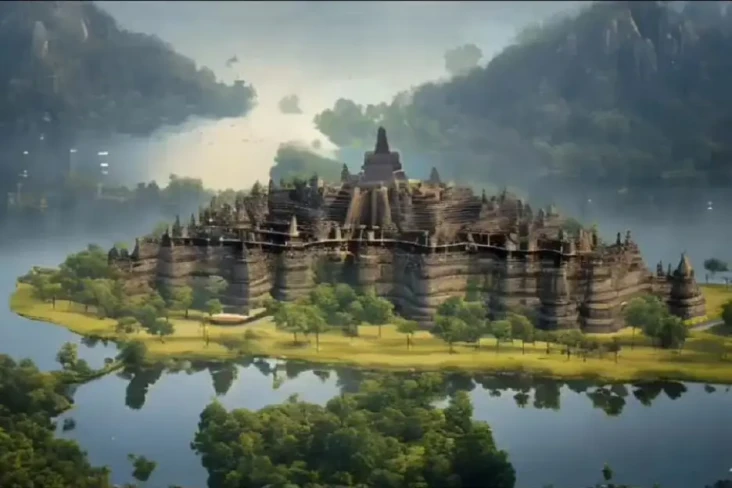 Dibangun Dinasti Sailendra...