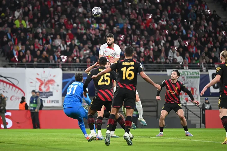 Hasil Leipzig vs Manchester...