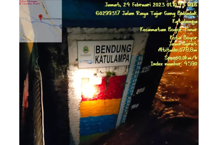 Diguyur Hujan, Debit...