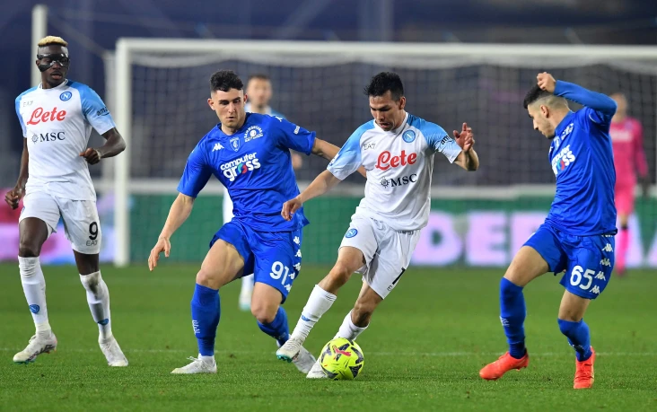 Hasil Liga Italia Empoli...