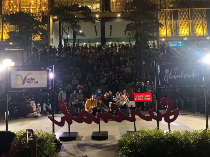 Globalkustik di Sarinah...