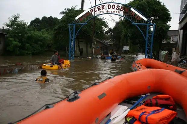 Hujan Deras, 5 Kecamatan...