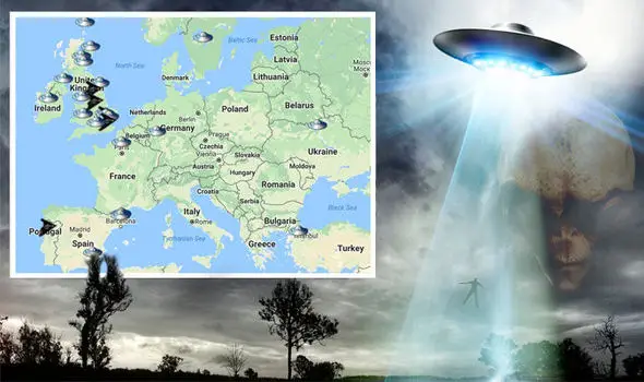 7 Penampakan UFO yang...