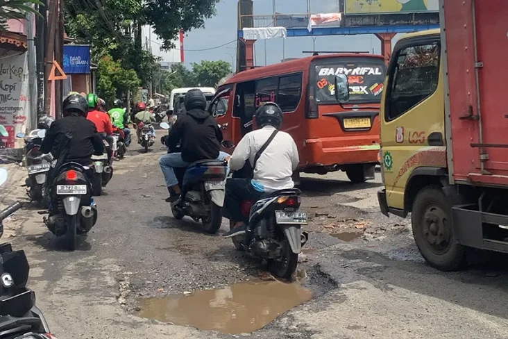 Ruas Jalan di Bekasi...