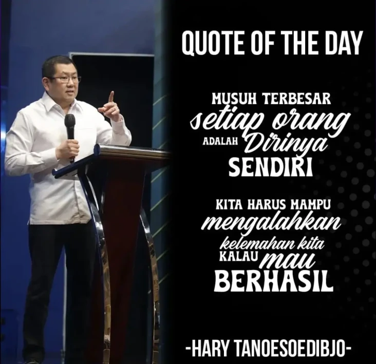 Hary Tanoe Bagikan Motivasi...