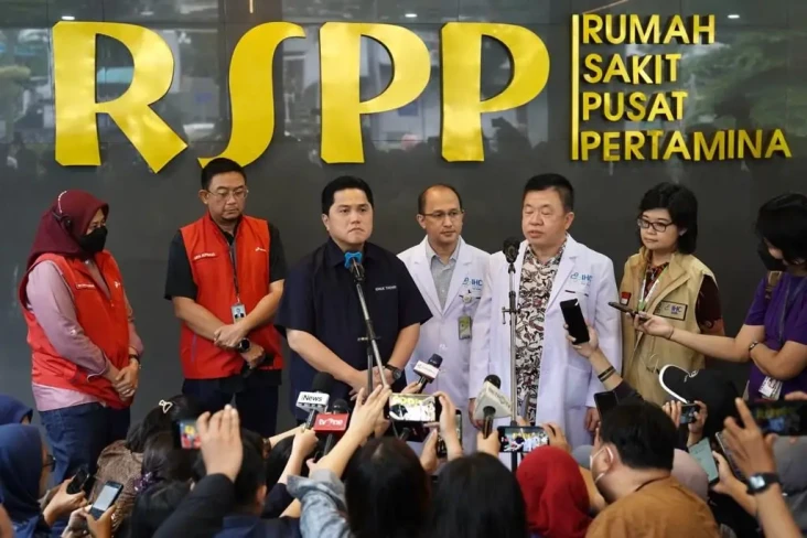 Erick Thohir: Ledakan...