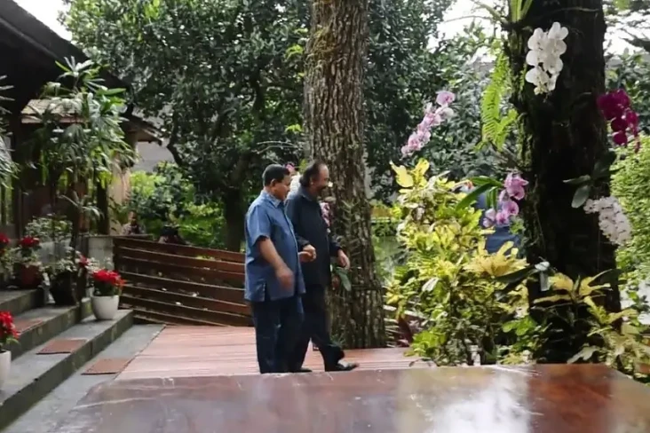 Momen Keakraban Prabowo...