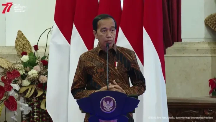 Jokowi: Sejak Dulu Seharusnya...