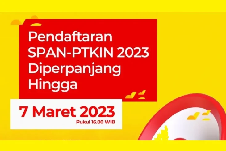 Pendaftaran SPAN PTKIN...