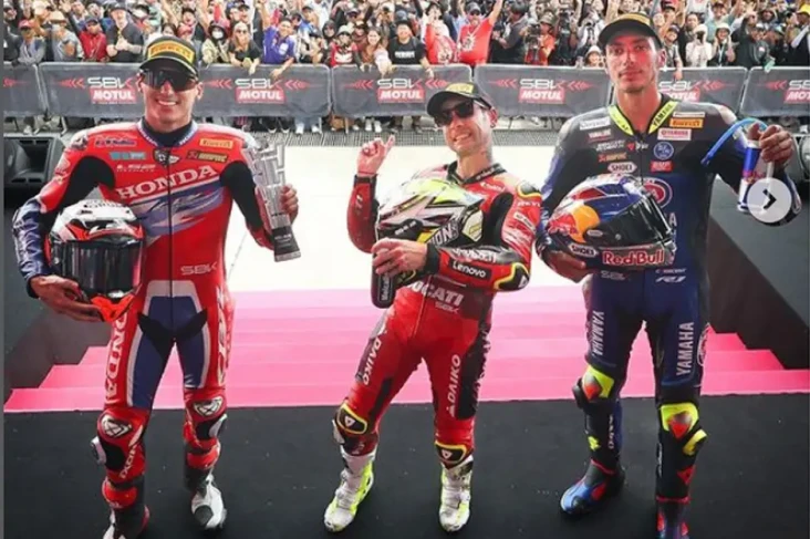 Rajai WSBK Indonesia...