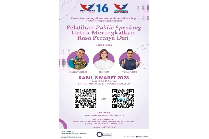 Besok, Kartini Perindo...