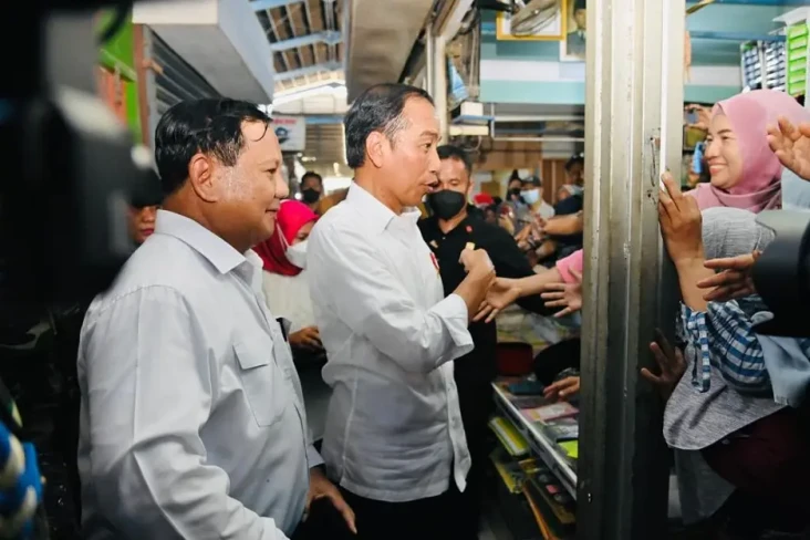 Momen Jokowi dan Prabowo...