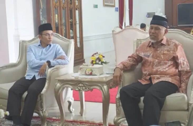 Bertemu Gubernur Sumbar,...
