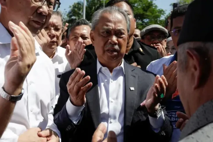 Mantan PM Malaysia Muhyiddin...