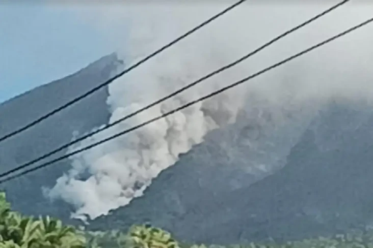 Ini Penampakan Guguran...