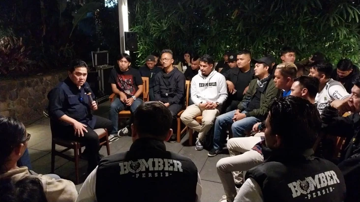 Erick Thohir Diskusi...