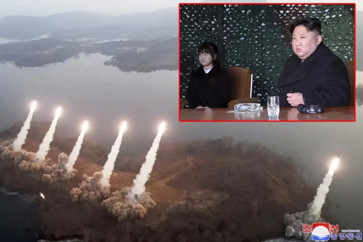 Disaksikan Kim Jong-un...